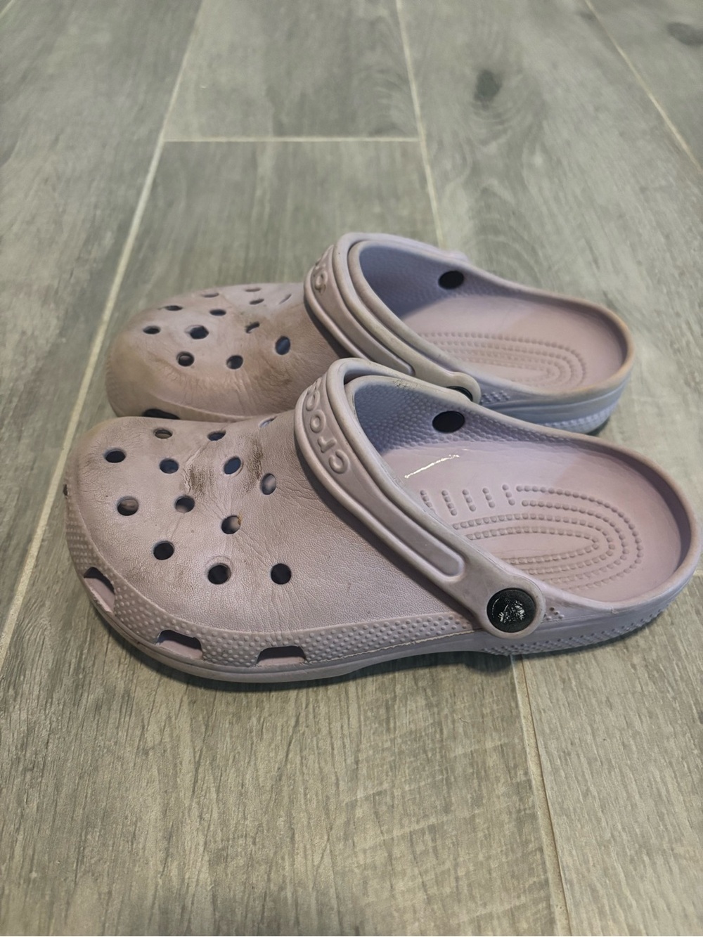CROCS Kids Classic Clog in Light Lavender